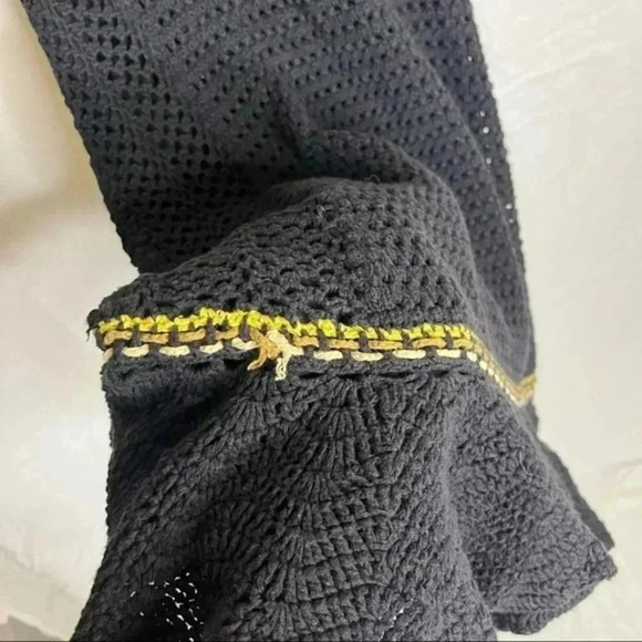 Free people crotchet black halter dress - Picture 9 of 12